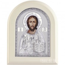 Ікона Ісуса Христа Вседержителя в сріблі