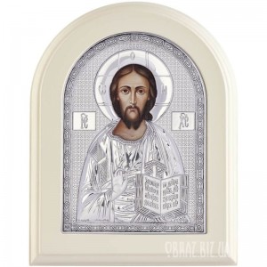 Ікона Ісуса Христа Вседержителя в сріблі Ікона Ісуса Христа Вседержителя в сріблі