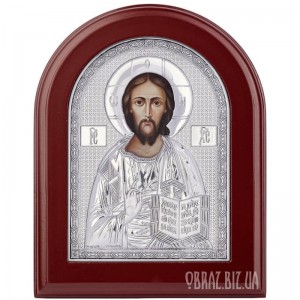 Ікона Спаса Вседержителя в сріблі