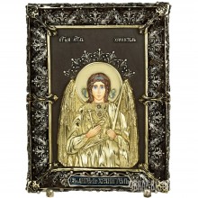 Ікона Ангела Охоронця з бронзи
