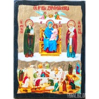 Ікона Пресвятої Богородиці Домобудівниця чи Економісса Ікона Пресвятої Богородиці Домобудівниця чи Економісса