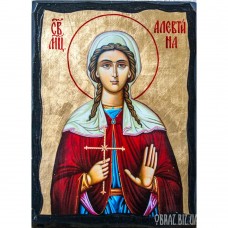 Ікона Святої Мучениці Алевтини (Валентини)