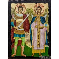 Ікона Святих Архангелів Гавриїла і Михаїла Ікона Святих Архангелів Гавриїла і Михаїла