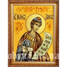 Ікона Святого Пророка Даниїла з бурштину